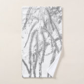 シルバーシダ バスタオルセット (ハンドタオル)