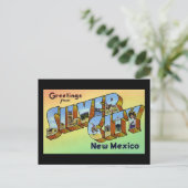 シルバーシティニューメキシコからの挨拶 ポストカード (スタンド正面)