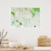 シルバーシティNMトッポの地図 ポスター (キッチン)