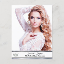 シルバーシャインカスタムパージャンプロモーションカードポストカード ポストカード