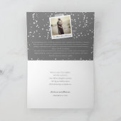 シルバーシャンパン応援バブスタイリッシュリー新年 シーズンカード (内部)