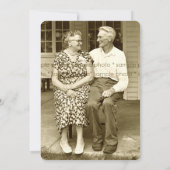 シルバーシャンパン 25周年 結婚記念日おめでとう 招待状 (裏面)