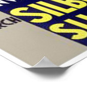 シルバーシャンプー ポスター (角)