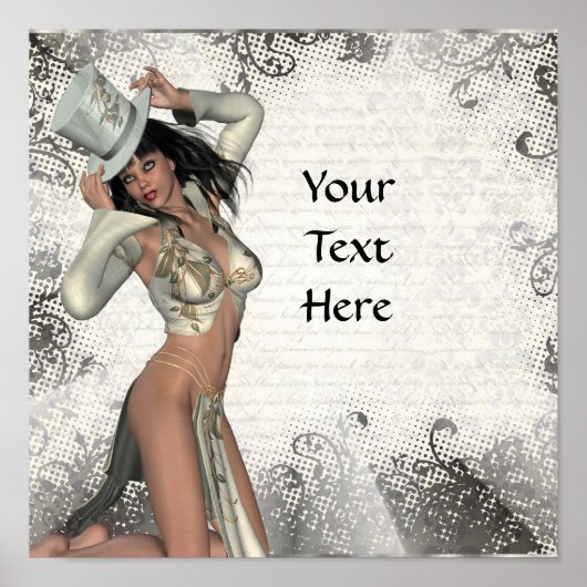 シルバーショーガール ポスター (正面)