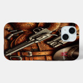 シルバーショーダウン Case-Mate iPhoneケース (裏面 (横))