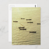 シルバーシルクビクトリアレイクケニア ポストカード (正面/裏面)