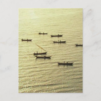 シルバーシルクビクトリアレイクケニア ポストカード