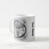 シルバーシルバーカスタムドクターマグ コーヒーマグカップ (正面左)