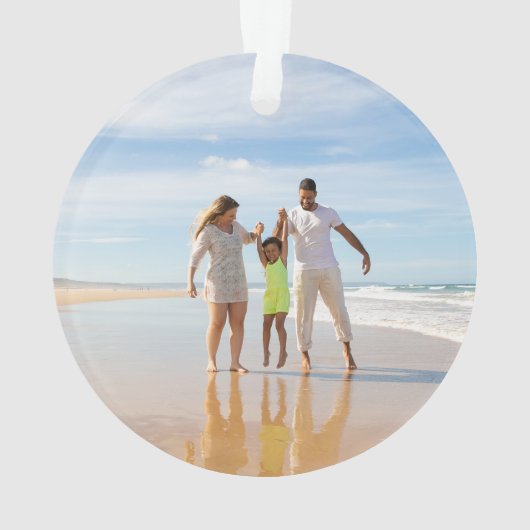 シルバーシーカメハワイアンクリスマス オーナメント (裏面)