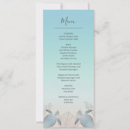 シルバーシーカメビーチウェディング 招待状