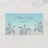 シルバーシーカメ | コーストQ 名刺 (正面)