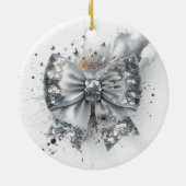 シルバーシークインボウグラムラディエンス セラミックオーナメント (裏面)