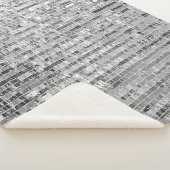 シルバーシークイン、グラマラスなシームレスな背景。 シェルパブランケット (3/4)