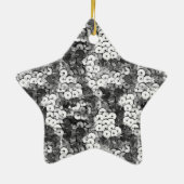 シルバーシークイン セラミックオーナメント (裏面)