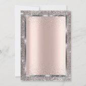 シルバーシークンズバルーンバラ金ゴールド退職 招待状 (裏面)