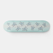 シルバーシータートルズビーチスタイル スケートボード (横)