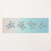 シルバーシータートルズビーチスタイル ヨガマット (裏面(横))