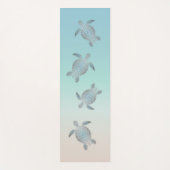 シルバーシータートルズビーチスタイル ヨガマット (正面)