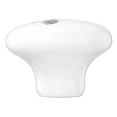 シルバーシータートルホワイト航海の セラミックノブ (側面)