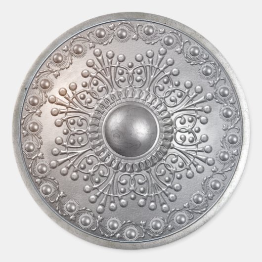 シルバーシールド8 ラウンドシール (正面)