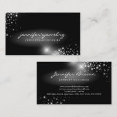 シルバージュエリー ダイヤモンド 名刺 (正面/裏面)