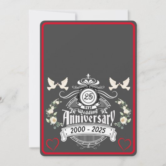 シルバージュビリー2写真25周年記念招待状 シーズンカード (正面)