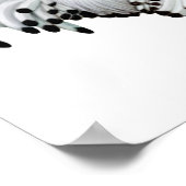 シルバースアングルハンブルクルースタープリント ポスター (角)