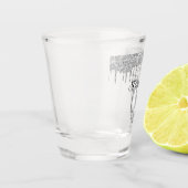 シルバースウィート16グリッタードリップ ショットグラス (左)