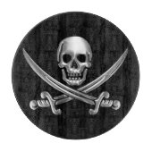 シルバースカルとクロス剣 カッティングボード (正面)