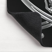 シルバースカルとクロス剣 マウスパッド (コーナー)