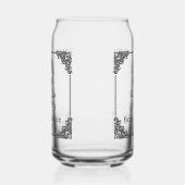 シルバースカル&クロスボーンハロウィーン ガラス缶 (右)