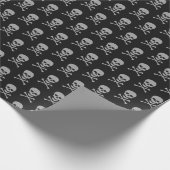 シルバースカル&クロスボーンハロウィーン ラッピングペーパー (角)