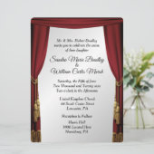 シルバースクリーンムービー結婚テーマ 招待状 (スタンド正面)