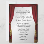 シルバースクリーンムービー結婚テーマ 招待状 (正面)