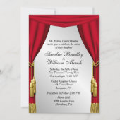 シルバースクリーン結婚式招待状 招待状 (正面)