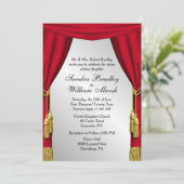 シルバースクリーン  ウェディング招待状 招待状 (スタンド正面)