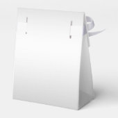 シルバースタイリッシュ紙吹雪60th結婚's Thank You フェイバーボックス (裏面サイド)