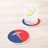 シルバースタイルカドゥセウス医療シンボルリーグ コースター (側面)