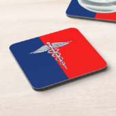 シルバースタイルカドゥセウス医療シンボルリーグ コースター (左側)