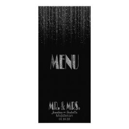 シルバースターシャワーとブラック – メニュー