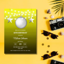 シルバースターストリングライトイエローグラデーション誕生日