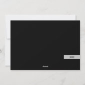 シルバースターズメリークリスマスフォト シーズンカード (裏面)