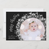 シルバースターズ写真クリスマス シーズンカード (正面)