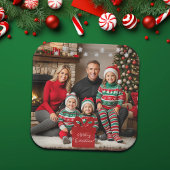 シルバースターズ特別クリスマスファミリーの写真 ペーパープレート