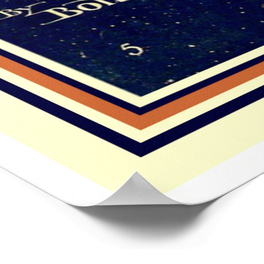 シルバースターズbyボームアールヌーボーポスター16 x 20 ポスター (角)