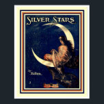 シルバースターズbyボームアールヌーボーポスター16 x 20 ポスター<br><div class="desc">美しい、アールヌーボー、シルバースターのための楽譜ボーム。</div>