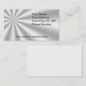 シルバースターバスト名刺 名刺 (正面/裏面)