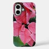 シルバースターマーブルポインセティアスピンクホリデイフローラ Case-Mate iPhoneケース (裏面)