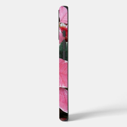 シルバースターマーブルポインセティアスピンクホリデイフローラ Case-Mate iPhoneケース (裏面 / 左)