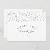 シルバースター結婚ダストありがとう ポストカード (正面/裏面)